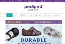 pedipedoutlet美国官网：著名专业童鞋品牌-LaMaHT辣妈海淘