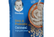 Gerber嘉宝DHA 益生菌燕麦片-LaMaHT辣妈海淘