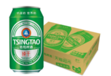 【猫超】推荐买 青岛啤酒纯干330ml*24*3，vip预计【72.2】-LaMaHT辣妈海淘